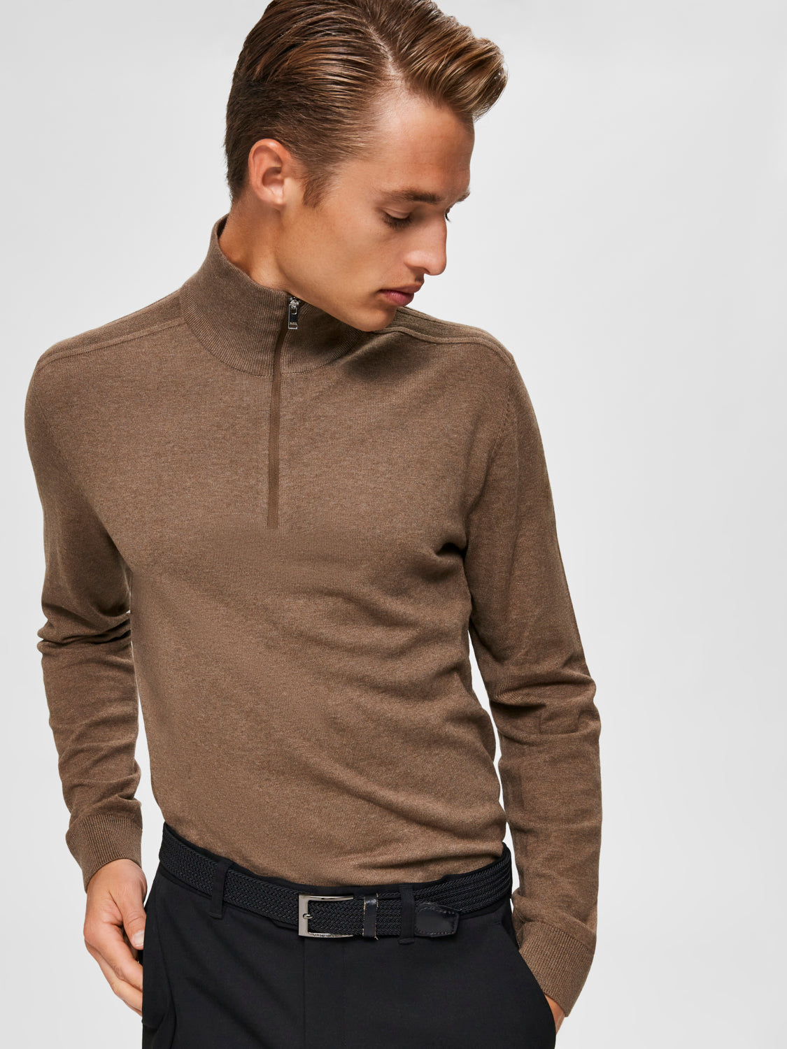SLHBERG Pullover - teak